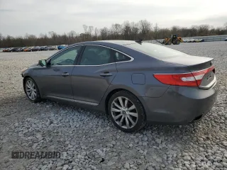 2013 Hyundai Azera with VIN KMHFH4JG4DA317104, listed as a Copart auction lot 52909875 with 125,485 mi miles and Salvage Title. Bid and sale history available at DreamBid. Image 2.