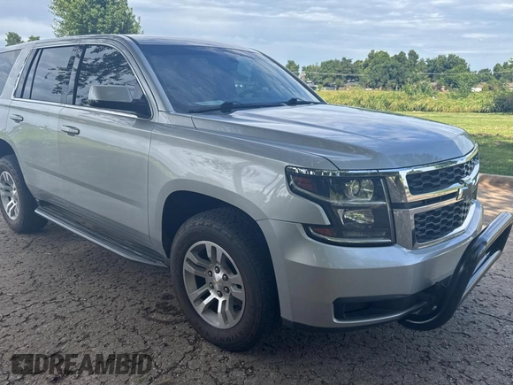 2020 Chevrolet Tahoe Commercial with VIN 1GNSKFKC6LR261122, listed as a Copart auction lot 63870645 with 113,959 mi miles and Clean title. Bid and sale history available at DreamBid. Image 1.