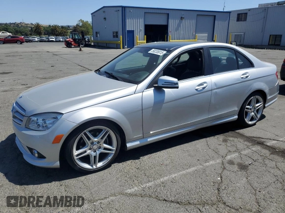 2010 Mercedes-Benz C 300 Sport with VIN WDDGF5EB4AR129298, listed as a Copart auction lot 59235815 with 150,347 mi miles and Salvage title. Bid and sale history available at DreamBid. Image 1.