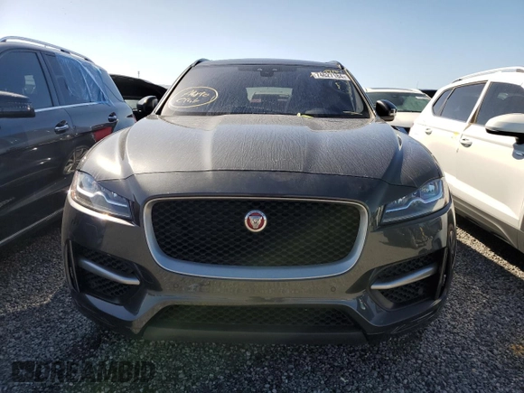 2019 Jaguar F-Pace 25t R-Sport with VIN SADCL2FX4KA609565, listed as a Copart auction lot 74627184 with Not Provided miles and Non Repairable. Bid and sale history available at DreamBid. Image 5.