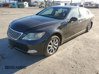 2007 Lexus LS 460 L with VIN JTHGL46FX75010314, listed as a Copart auction lot 49655405 with 153,473 mi miles and Salvage Title. Bid and sale history available at DreamBid. Image 1.