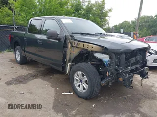 2018 Ford F-150 XL with VIN 1FTEW1EB4JKD70961, listed as a IAAI auction lot 42481830 with 76,972 mi miles and . Bid and sale history available at DreamBid. Image 1.