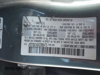 2012 Mazda CX-9 Touring with VIN JM3TB2CA9C0365473, listed as a IAAI auction lot 42047907 with 302,700 mi miles and . Bid and sale history available at carsss.com. Image 9.
