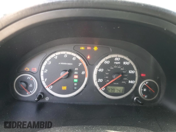 2002 Honda CR-V EX with VIN JHLRD78822C005459, listed as a Copart auction lot 47637385 with 279,741 mi miles and Salvage Title. Bid and sale history available at carsss.com. Image 9.