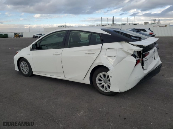 2019 Toyota Prius L Eco with VIN JTDKARFU6K3074769, listed as a Copart auction lot 89155335 with 64,507 mi miles and Salvage Title. Bid and sale history available at carsss.com. Image 2.