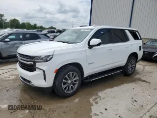 2022 Chevrolet Tahoe LT with VIN 1GNSKNKD5NR352288, listed as a Copart auction lot 58507295 with 20,766 mi miles and Salvage title. Bid and sale history available at DreamBid. Image 1.