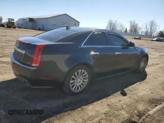2013 Cadillac CTS with VIN 1G6DM5E35D0146196, listed as a Copart auction lot 50296865 with 143,524 mi miles and Salvage Title. Bid and sale history available at DreamBid. Image 3.