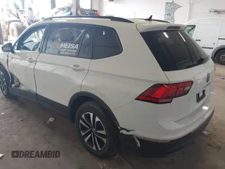 2023 Volkswagen Tiguan S with VIN 3VVRB7AX9PM036722, listed as a IAAI auction lot 41963395 with 48,168 mi miles and . Bid and sale history available at DreamBid. Image 3.