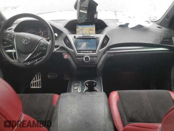 2019 Acura MDX Technology with VIN 5J8YD4H0XKL008399, listed as a Copart auction lot 51506575 with 61,658 mi miles and Salvage title. Bid and sale history available at DreamBid. Image 8.
