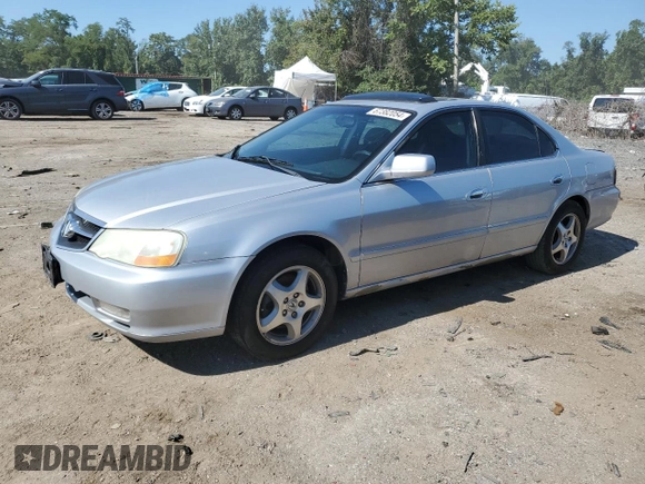 2002 Acura TL w/Navigation with VIN 19UUA56732A038837, listed as a Copart auction lot 67382054 with 283,774 mi miles and Salvage Title. Bid and sale history available at carsss.com. Image 1.