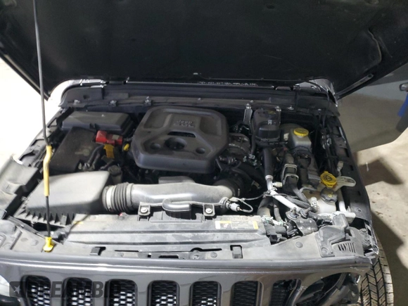 2021 Jeep Wrangler Unlimited Sport S with VIN 1C4HJXDN5MW859800, listed as a Copart auction lot 85436824 with 40,010 mi miles and Salvage Title. Bid and sale history available at carsss.com. Image 11.