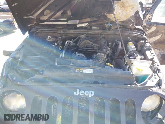 2013 Jeep Wrangler Sport with VIN 1C4AJWAG0DL645039, listed as a IAAI auction lot 41847808 with Not provided miles and . Bid and sale history available at DreamBid. Image 10.