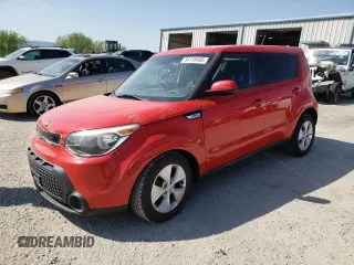2015 Kia Soul + with VIN KNDJP3A54F7761822, listed as a Copart auction lot 54149465 with 81,220 mi miles and Salvage Title. Bid and sale history available at DreamBid. Image 1.