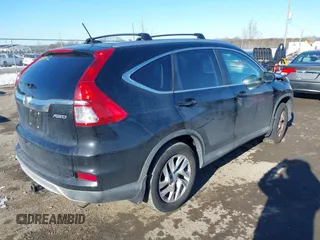 2015 Honda CR-V EX-L with VIN 2HKRM4H74FH682655, listed as a IAAI auction lot 41312452 with 161,587 mi miles. Bid and sale history available at carsss.com. Image 4.