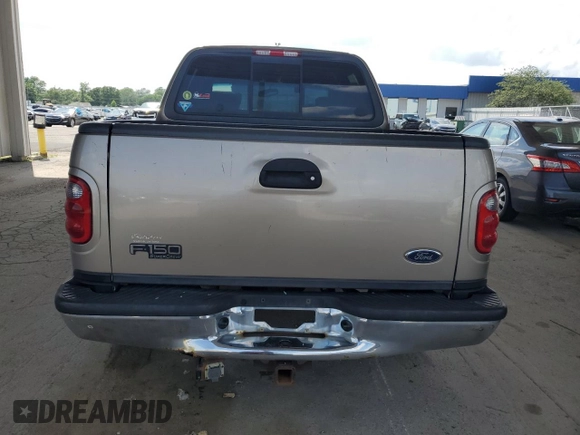 2001 Ford F-150 XLT with VIN 1FTRW07L11KB49920, listed as a Copart auction lot 62122775 with 227,175 mi miles and Salvage title. Bid and sale history available at DreamBid. Image 6.