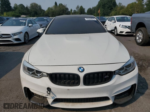 2017 BMW M4 with VIN WBS3R9C52HK709956, listed as a Copart auction lot 70524874 with 63,783 mi miles and Salvage Title. Bid and sale history available at carsss.com. Image 5.