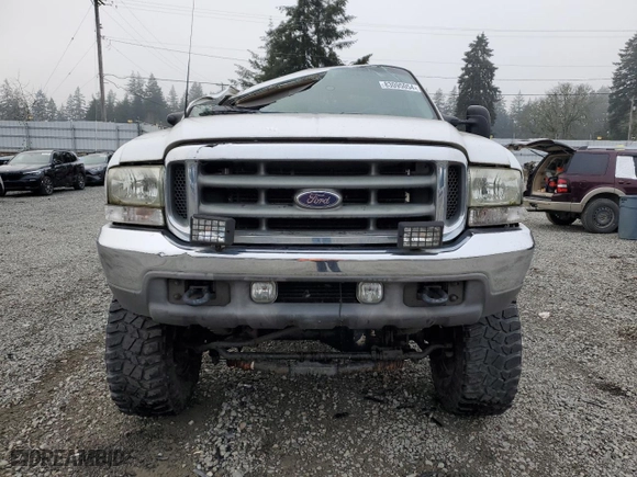 2002 Ford Super Duty F-350 SRW XL with VIN 1FTSX31L72EB25159, listed as a Copart auction lot 83095054 with 166,867 mi miles and Salvage Title. Bid and sale history available at carsss.com. Image 5.