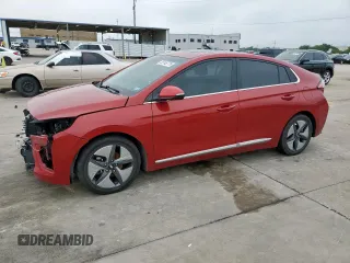 2021 Hyundai Ioniq SEL z VIN KMHC85LCXMU248761, wystawiony jako Copart lot #55146775 z przebiegiem 129 772 mil mil oraz Szkoda całkowita • Salvage title. Historia ofert i sprzedaży dostępna na DreamBid. Obrazek 1.