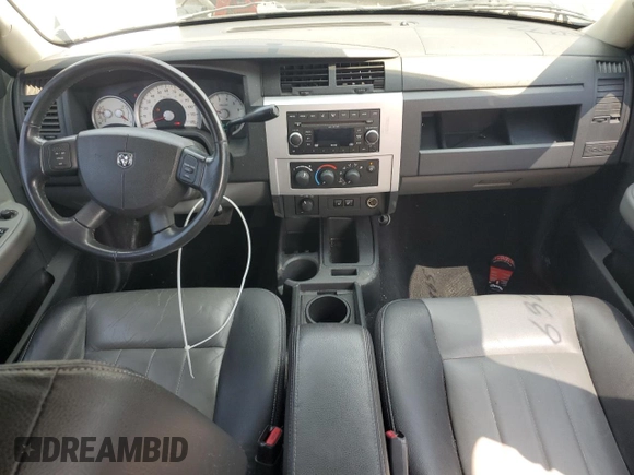 2008 Dodge Dakota Laramie with VIN 1D7HW58N98S609009, listed as a Copart auction lot 63204865 with 100,366 mi miles and Clean title. Bid and sale history available at DreamBid. Image 8.