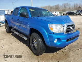 2010 Toyota Tacoma with VIN 3TMMU4FN2AM020281, listed as a Copart auction lot 48554845 with 62,491 mi miles and Salvage Title. Bid and sale history available at carsss.com. Image 4.