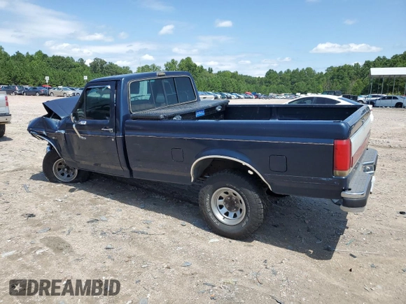 1989 Ford F-150 with VIN 1FTEF15N5KNB12636, listed as a Copart auction lot 68218124 with 49,655 mi miles and Salvage Title. Bid and sale history available at carsss.com. Image 2.