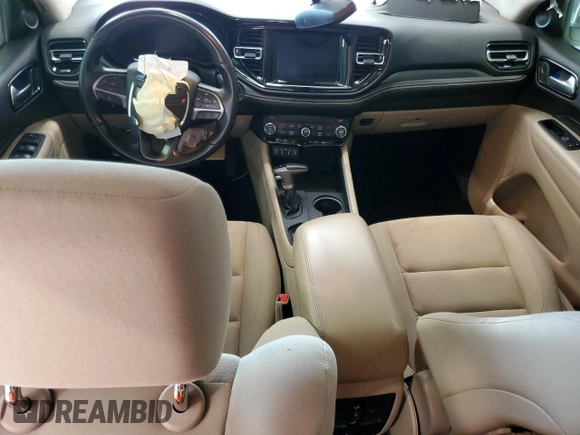 2021 Dodge Durango SXT Plus with VIN 1C4RDJAG2MC544596, listed as a Copart auction lot 54770185 with 56,574 mi miles and Salvage title. Bid and sale history available at DreamBid. Image 8.
