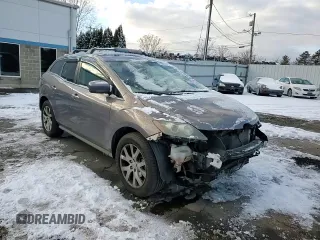 2007 Mazda CX-7 Sport with VIN JM3ER29L970146144, listed as a Copart auction lot 89324245 with 148,813 mi miles and Salvage Title. Bid and sale history available at carsss.com. Image 12.