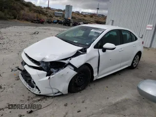 2023 Toyota Corolla LE with VIN 5YFB4MDE0PP031324, listed as a Copart auction lot 52015395 with 37,437 mi miles and Non Repairable. Bid and sale history available at carsss.com. Image 1.