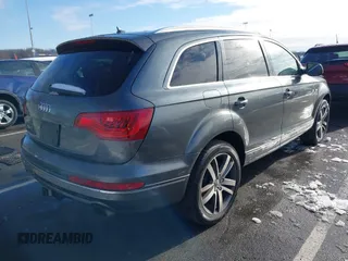 2013 Audi Q7 3.0T Premium Plus with VIN WA1LGAFE1DD006478, listed as a IAAI auction lot 41536038 with 190,654 mi miles. Bid and sale history available at carsss.com. Image 4.