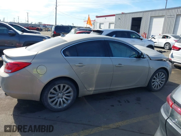 2011 Buick Regal with VIN 2G4GW5EV1B9189809, listed as a IAAI auction lot 41403746 with 48,743 mi miles and . Bid and sale history available at DreamBid. Image 13.