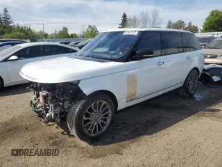 2016 Land Rover Range Rover z VIN SALGV3EF1GA285495, wystawiony jako Copart lot #57957425 z przebiegiem 130 674 mil mil oraz Szkoda całkowita • Salvage title. Historia ofert i sprzedaży dostępna na DreamBid. Obrazek 1.