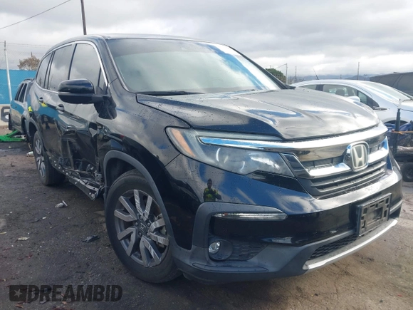 2019 Honda Pilot EX-L with VIN 5FNYF5H51KB013763, listed as a IAAI auction lot 41711089 with 79,651 mi miles and . Bid and sale history available at DreamBid. Image 1.
