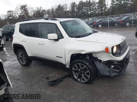 2016 Jeep Renegade Latitude with VIN ZACCJBBT5GPD29715, listed as a IAAI auction lot 41211353 with 54,924 mi miles and . Bid and sale history available at DreamBid. Image 13.