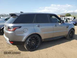 2020 Land Rover Range Rover Sport HSE with VIN SALWR2SUXLA747530, listed as a Copart auction lot 55449165 with 90,404 mi miles and Salvage title. Bid and sale history available at DreamBid. Image 3.