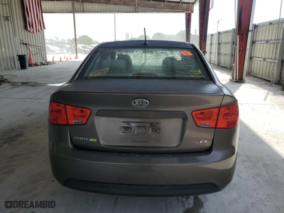2013 Kia Forte EX with VIN KNAFU4A2XD5664947, listed as a Copart auction lot 50360425 with NaN miles and Salvage Title. Bid and sale history available at carsss.com. Image 6.