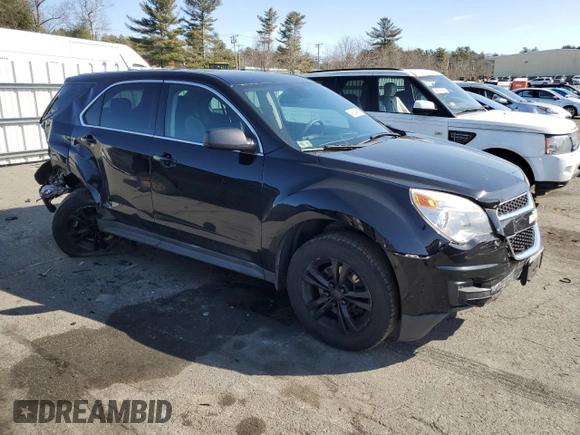 2015 Chevrolet Equinox LS z VIN 2GNALAEK7F6410054, wystawiony jako Copart lot #48564065 z przebiegiem 75 162 mil mil oraz Szkoda całkowita • Salvage title. Historia ofert i sprzedaży dostępna na DreamBid. Obrazek 4.