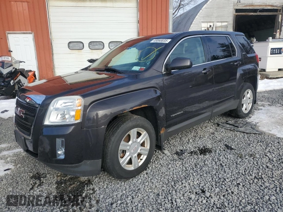 2015 GMC Terrain SLE with VIN 2GKFLVEK5F6161781, listed as a Copart auction lot 45868835 with 72,649 mi miles and Clean Title. Bid and sale history available at DreamBid. Image 1.