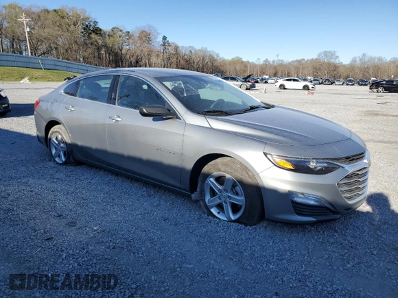 2024 Chevrolet Malibu LS with VIN 1G1ZC5ST7RF231838, listed as a Copart auction lot 50015185 with 40,339 mi miles and Salvage Title. Bid and sale history available at DreamBid. Image 4.