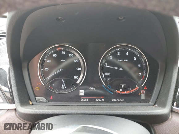 2019 BMW X2 sDrive28i with VIN WBXYJ3C51K5N41754, listed as a Copart auction lot 47112285 with 96,951 mi miles and Non repairable. Bid and sale history available at DreamBid. Image 9.