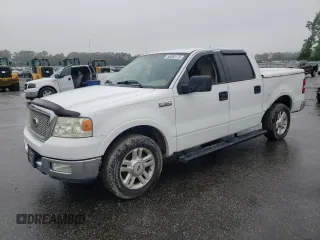2004 Ford F-150 XLT with VIN 1FTPW12534FA22444, listed as a Copart auction lot 58383175 with 150,450 mi miles and Salvage title. Bid and sale history available at DreamBid. Image 1.