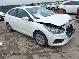 2022 Hyundai Accent SE with VIN 3KPC24A61NE171775, listed as a IAAI auction lot 42163479 with 26,381 mi miles and . Bid and sale history available at DreamBid. Image 1.
