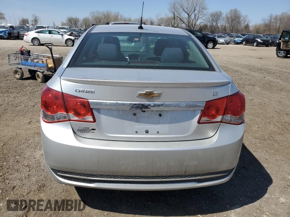 2013 Chevrolet Cruze 1LT with VIN 1G1PC5SB8D7189388, listed as a Copart auction lot 52113435 with 103,455 mi miles and Clean Title. Bid and sale history available at carsss.com. Image 6.
