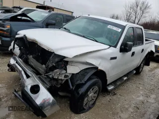 2006 Ford F-150 XL with VIN 1FTPW14V66FB24692, listed as a Copart auction lot 42327125 with 0 mi miles and Salvage Title. Bid and sale history available at carsss.com. Image 1.