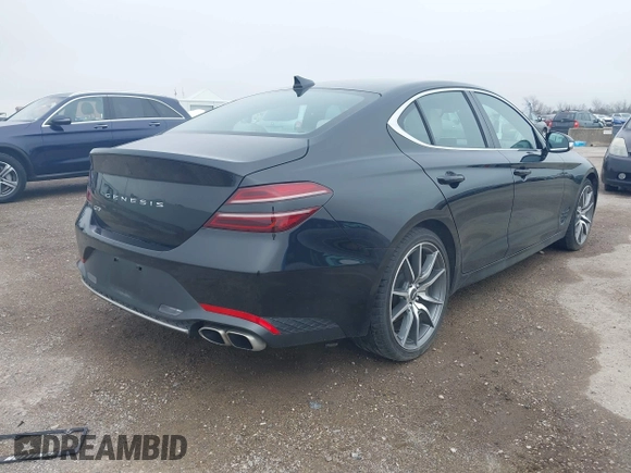 2023 Genesis G70 2.0T z VIN KMTG34TA5PU123377, wystawiony jako IAAI lot #41632566 z przebiegiem 12 184 mil mil oraz . Historia ofert i sprzedaży dostępna na DreamBid. Obrazek 4.