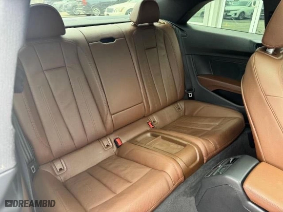 2018 Audi A5 Coupe Premium Plus with VIN WAUPNAF50JA002963, listed as a Copart auction lot 53627915 with 142,594 mi miles and Clean Title. Bid and sale history available at carsss.com. Image 6.