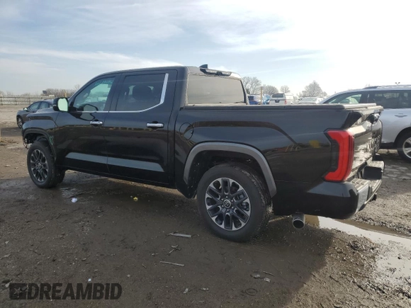 2023 Toyota Tundra Limited with VIN 5TFJA5DB9PX069197, listed as a Copart auction lot 52006175 with 7,396 mi miles and Salvage title. Bid and sale history available at DreamBid. Image 2.