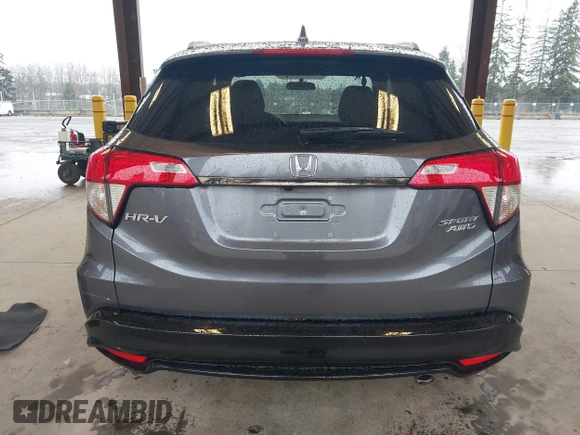 2022 Honda HR-V Sport with VIN 3CZRU6H18NM739546, listed as a IAAI auction lot 41777948 with 25,176 mi miles. Bid and sale history available at carsss.com. Image 17.