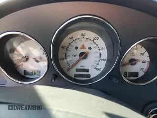 2003 Mercedes-Benz SLK-Class 3.2L with VIN WDBKK65F43F287801, listed as a Copart auction lot 75333444 with 166,541 mi miles and Salvage Title. Bid and sale history available at carsss.com. Image 9.