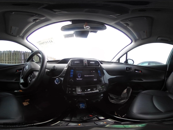 2019 Toyota Prius L Eco with VIN JTDKARFU8K3085918, listed as a IAAI auction lot 41107891 with 166,295 mi miles. Bid and sale history available at carsss.com. Image 18.