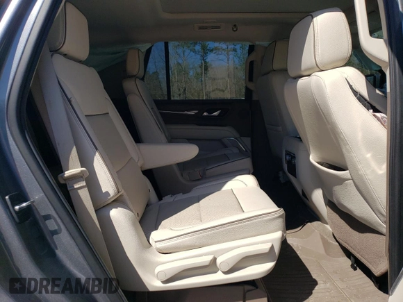 2021 GMC Yukon Denali with VIN 1GKS2DKL2MR129896, listed as a Copart auction lot 46808315 with 0 mi miles and Salvage Title. Bid and sale history available at carsss.com. Image 11.